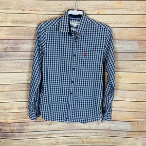 Men's polo button down shirt